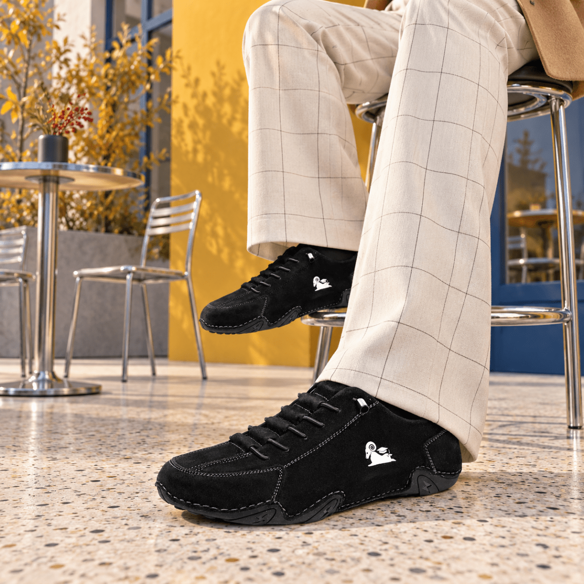 Wiecel™ - Elegante Barfußschuhe aus veganem Wildleder Barfußschuhe
