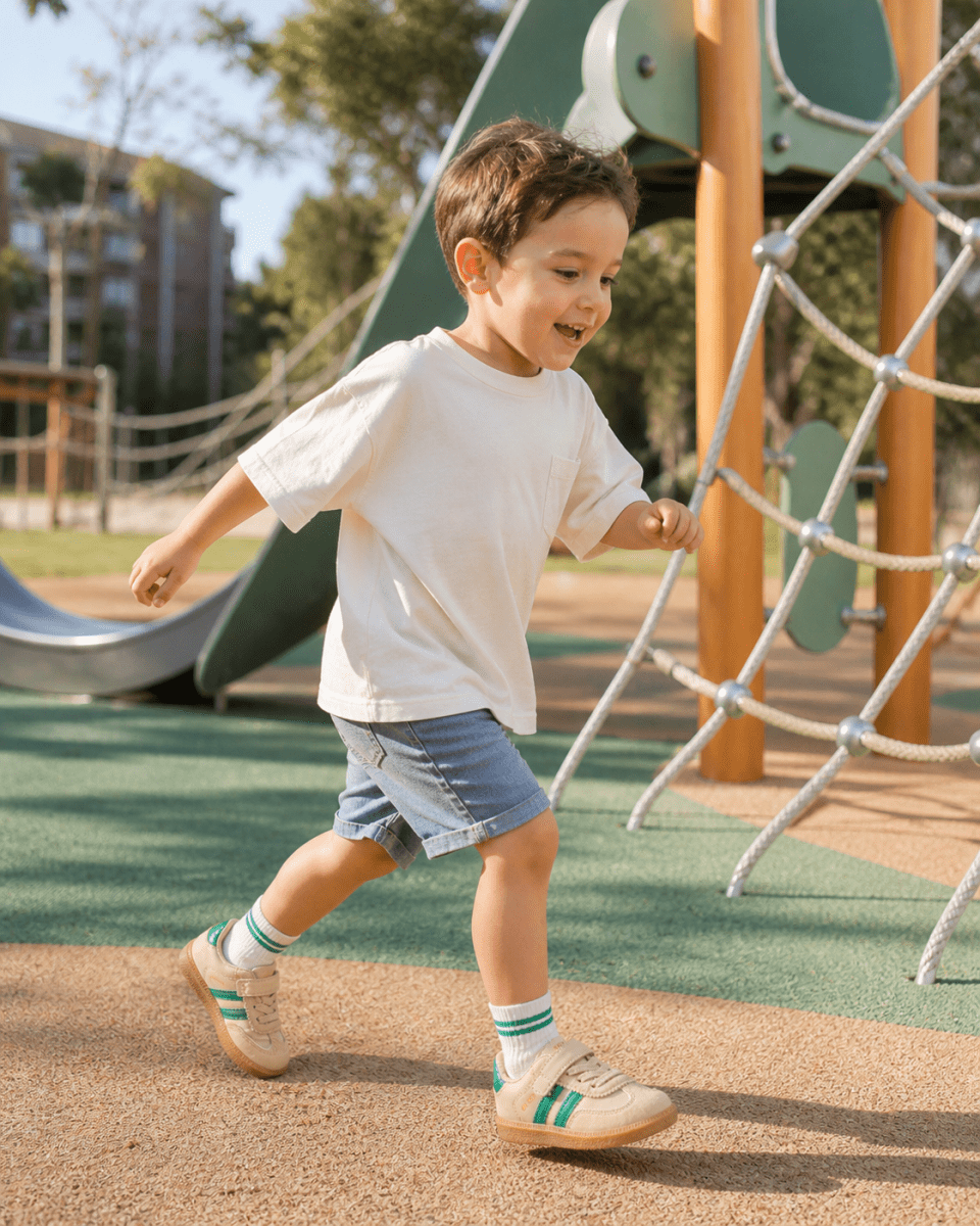 Wiecel® Kinder Barfußschuhe|Flexible & Bequeme Sneaker für kleine Füße Barfußschuhe