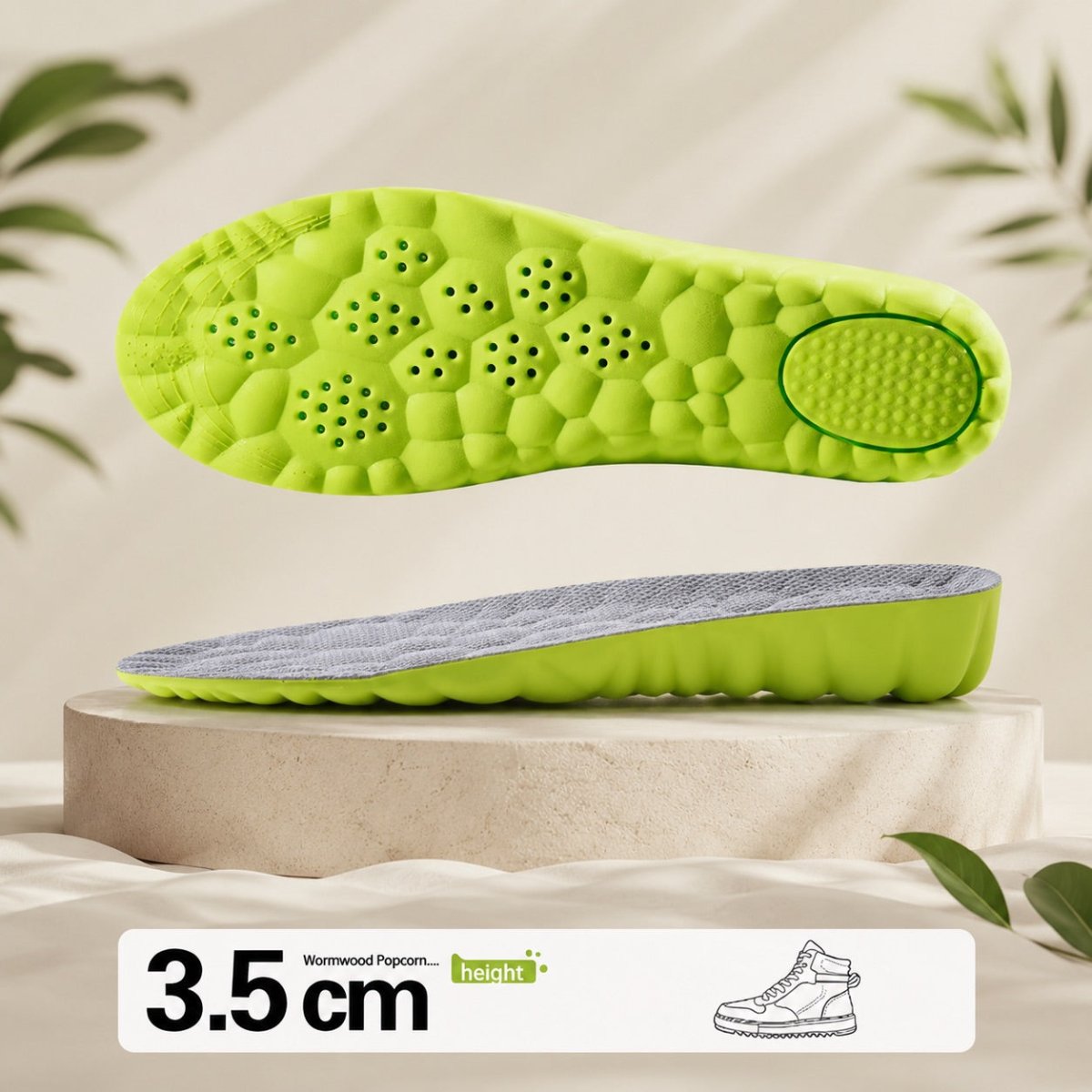 Wiecel™ LiftStep – Erhöhende Komfort - Einlegesohlen Schuh - Einlegesohle