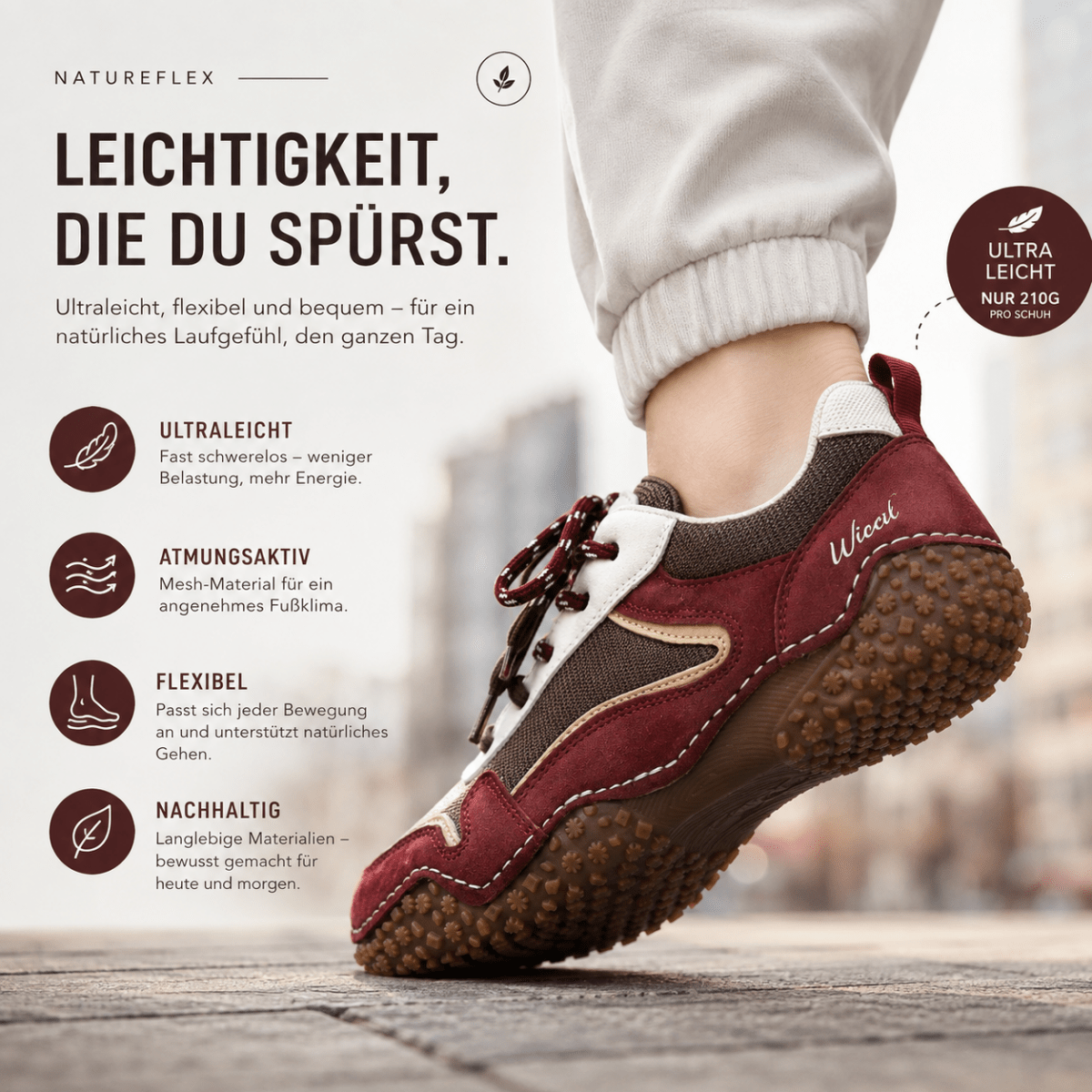Wiecel™ NatureFlex | Wasserdichte Barfußschuhe (Unisex) – Komfortabel & Regenfest Barfußschuhe