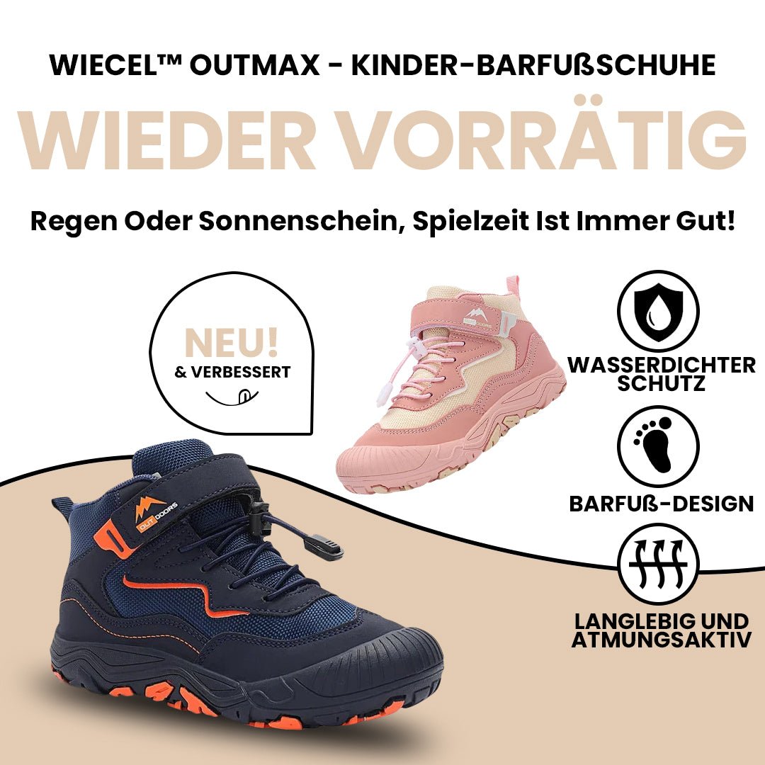 Wiecel™ - OutMax - wasserfeste Kinder - Barfußschuhe Shoes