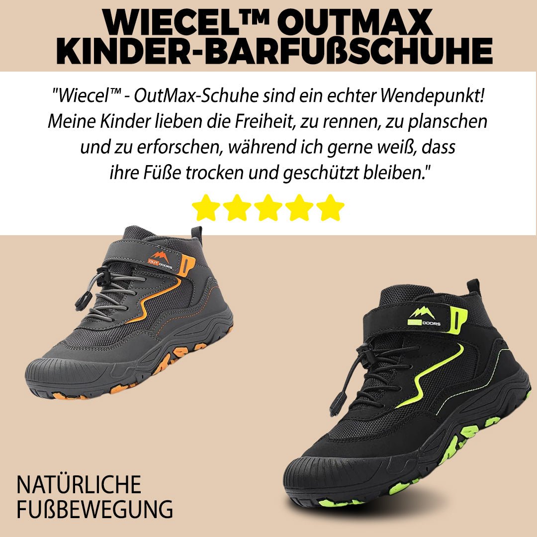 Wiecel™ - OutMax - wasserfeste Kinder - Barfußschuhe Shoes