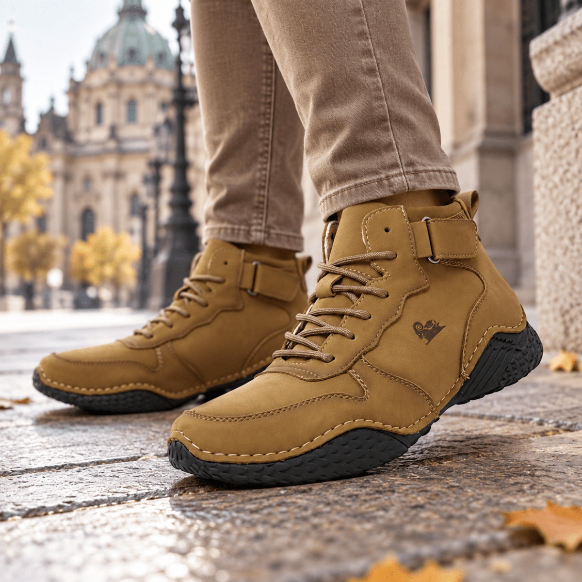 Wiecel™ Robuste Stiefel - Wasserdicht und Stilvoll für Jedes Abenteuer Barfußschuhe