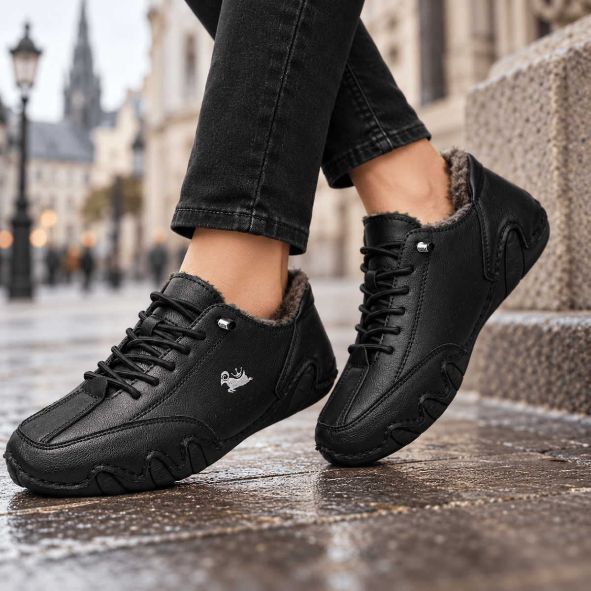 Wiecel™ Ultra-bequeme, wasserabweisende Winterbarfußschuhe mit Innenfutter Barfußschuhe