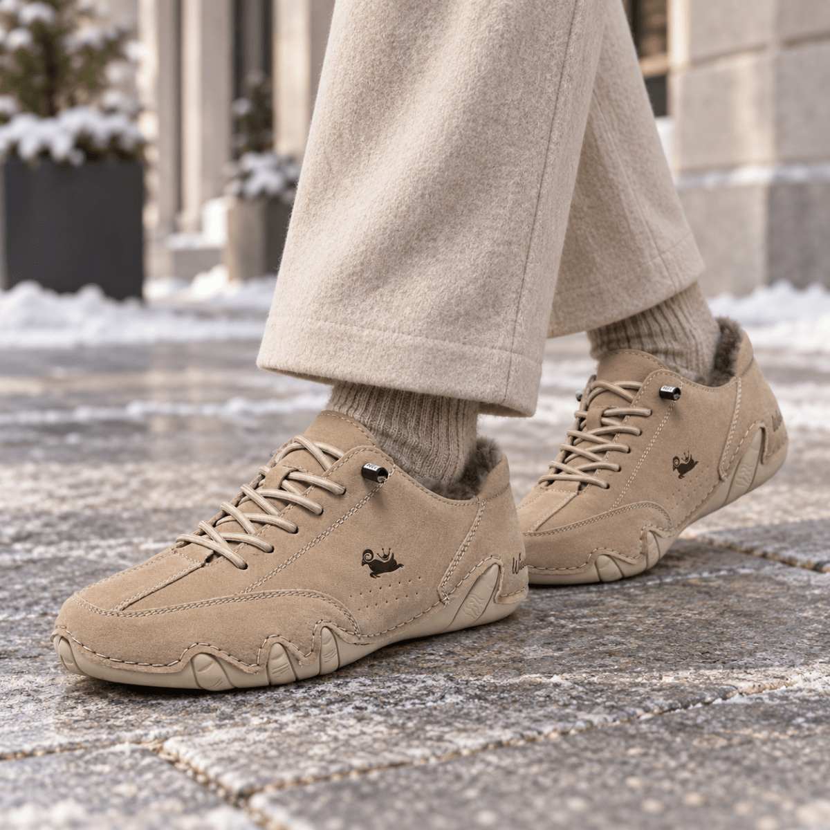 Wiecel™ Ultra-bequeme, wasserabweisende Winterbarfußschuhe mit Innenfutter Barfußschuhe