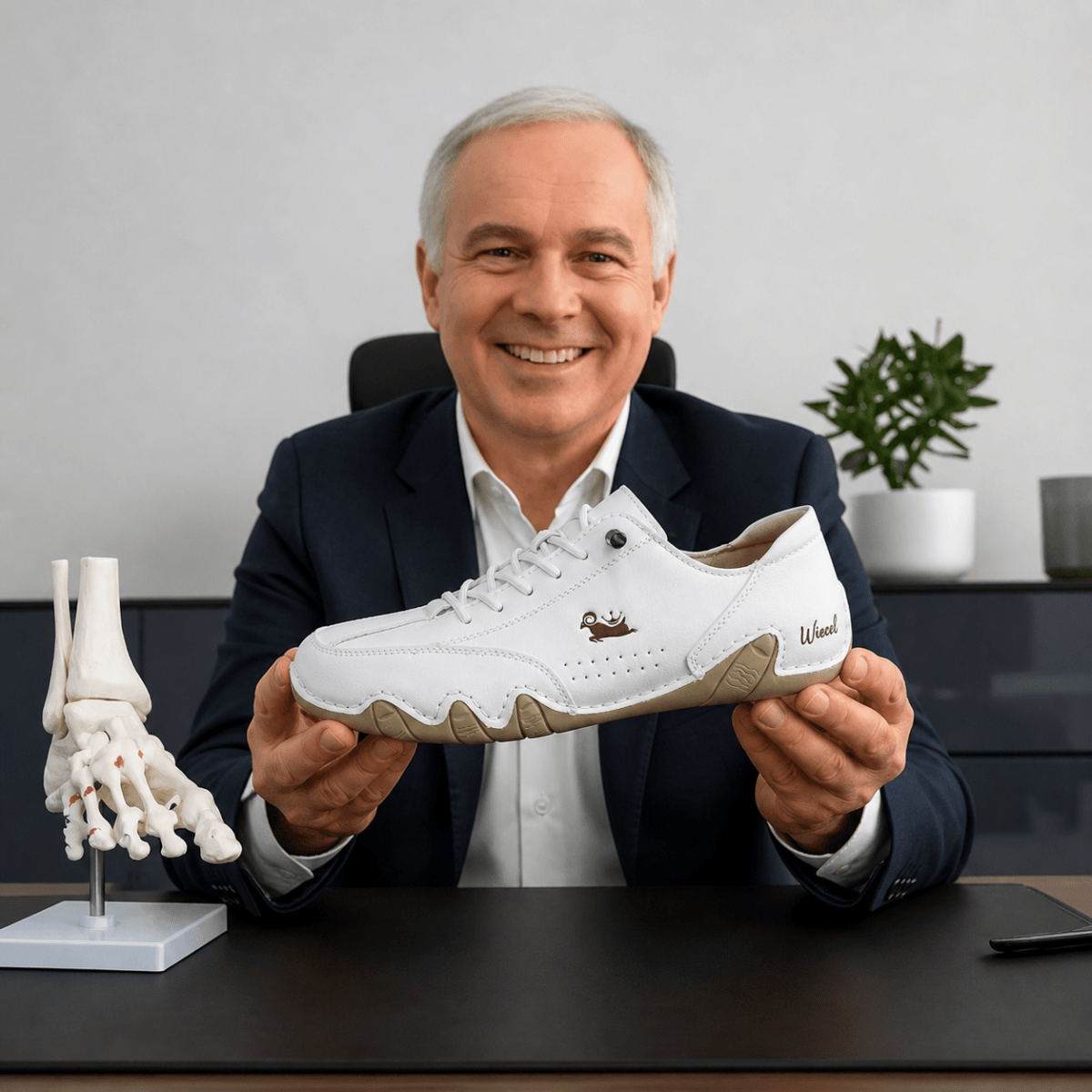 Wiecel™ - Ultra - bequemer Barfußschuhe aus Leder Barfußschuhe
