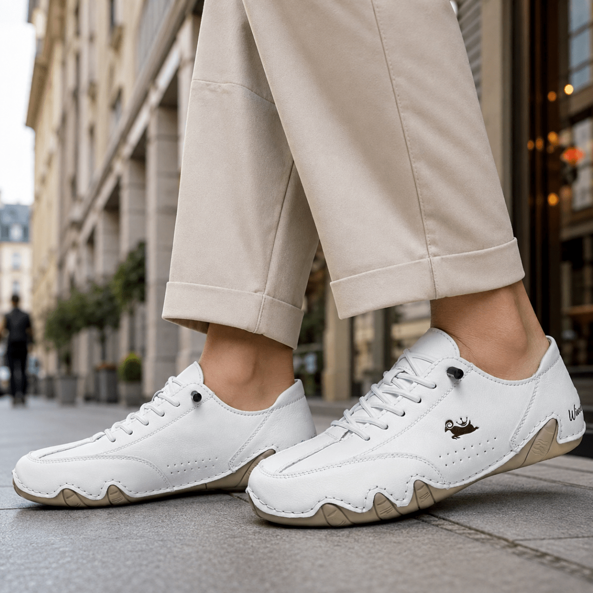 Wiecel™ - Ultra-bequemer Barfußschuhe aus Leder Barfußschuhe