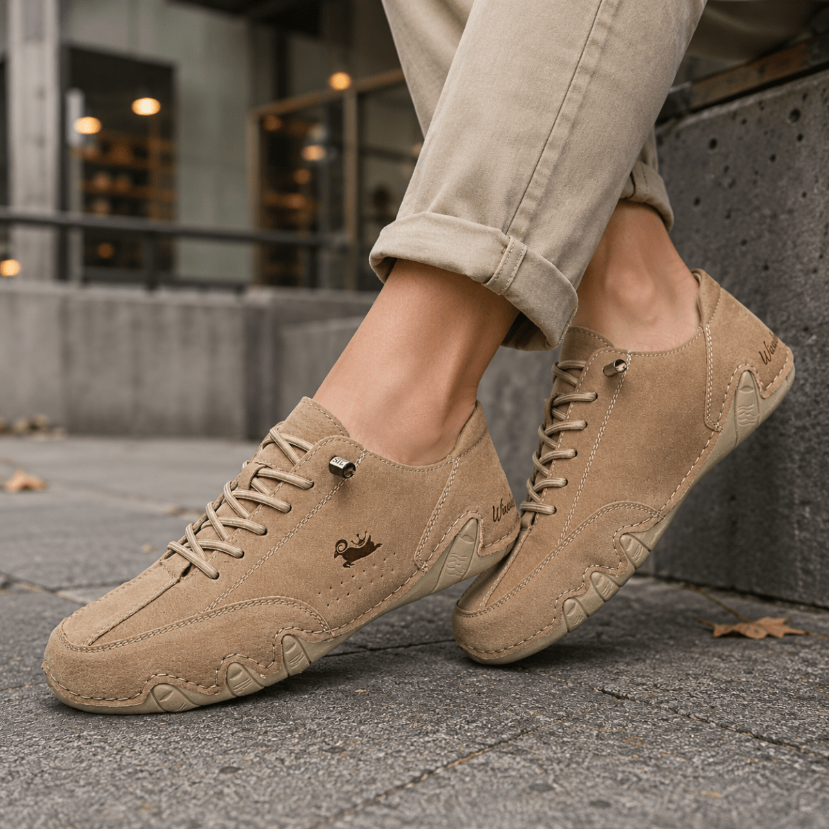 Wiecel™ - Ultra-bequemer Barfußschuhe aus Leder Barfußschuhe
