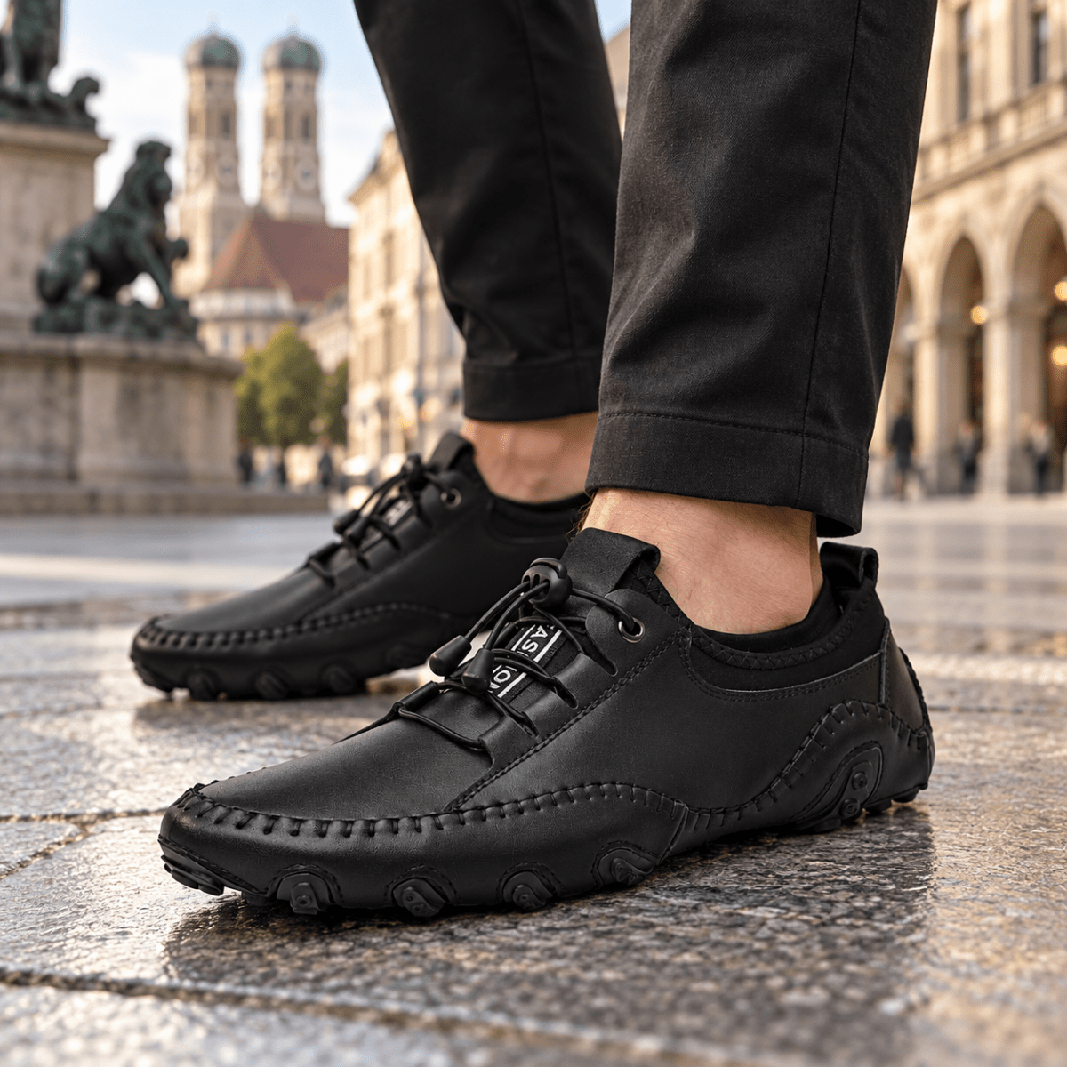 Wiecel™ Urbaner Gleiter - Der Barfuß-Mokassin Barfußschuhe
