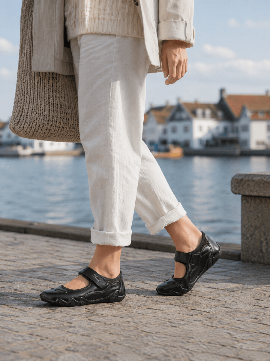 Wiecel™ VelvetStep – Leichte Sommer - Barfußsandalen für Damen Barfußschuhe