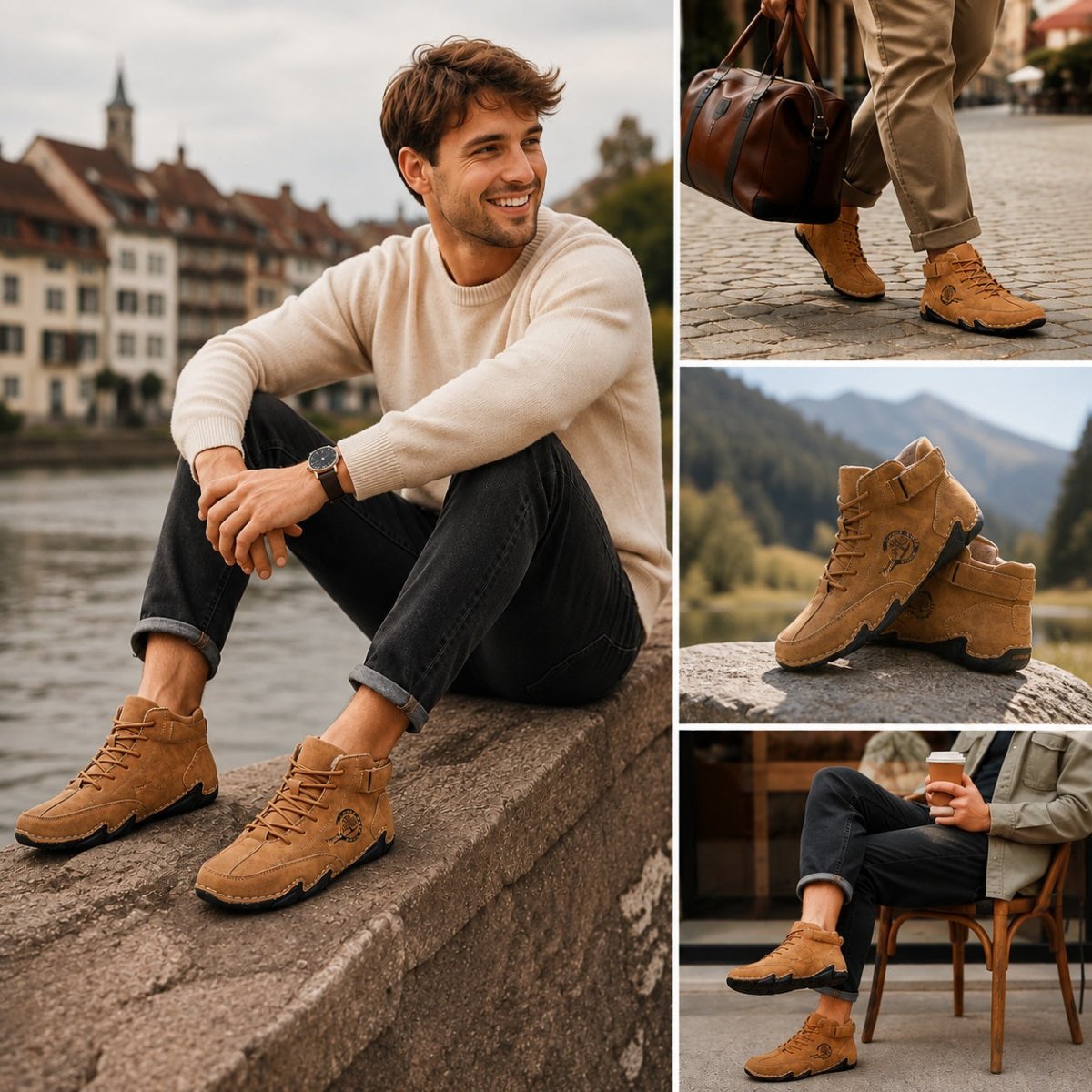Wiecel™ - Wasserdichte Leder-Barfußschuhe in neuen Farben Barfußschuhe