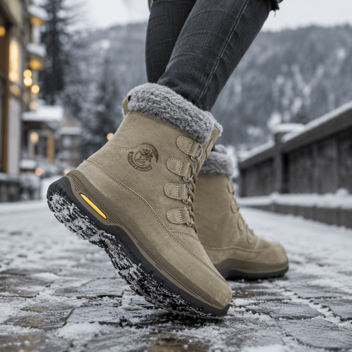 Wiecel™ WinterStiefel – Warme & bequeme Barfußschuhe