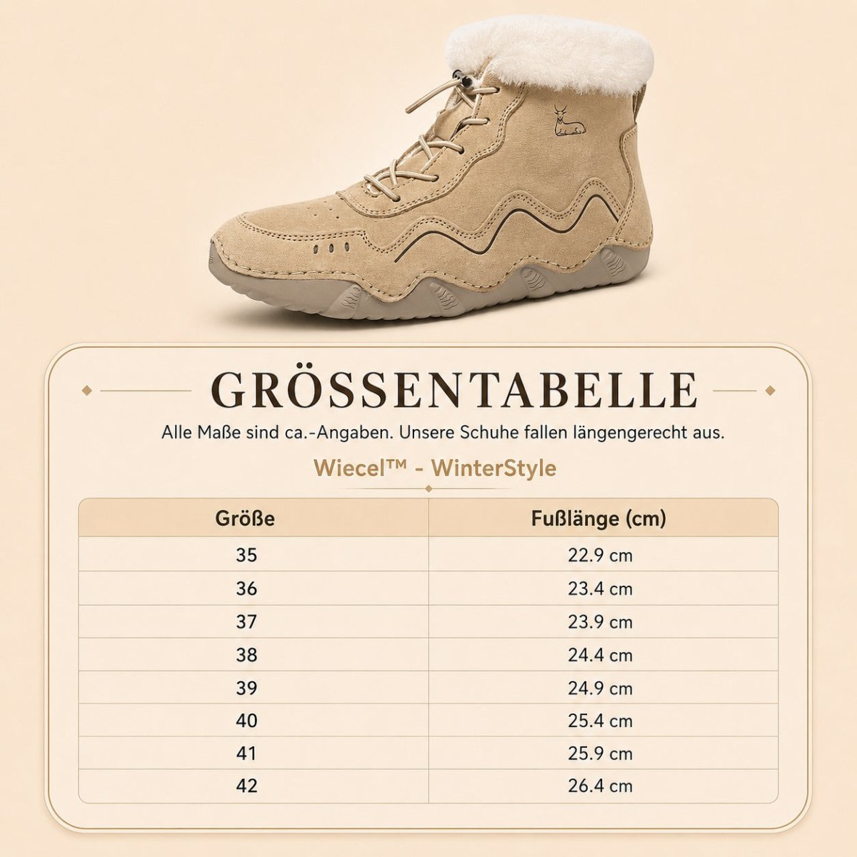 Wiecel™ WinterStyle – Warme Barfußschuhe Barfußschuhe